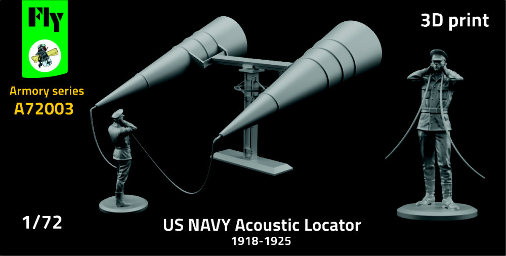 1/72 US NAVY Acoustic Locator 1918-1925 