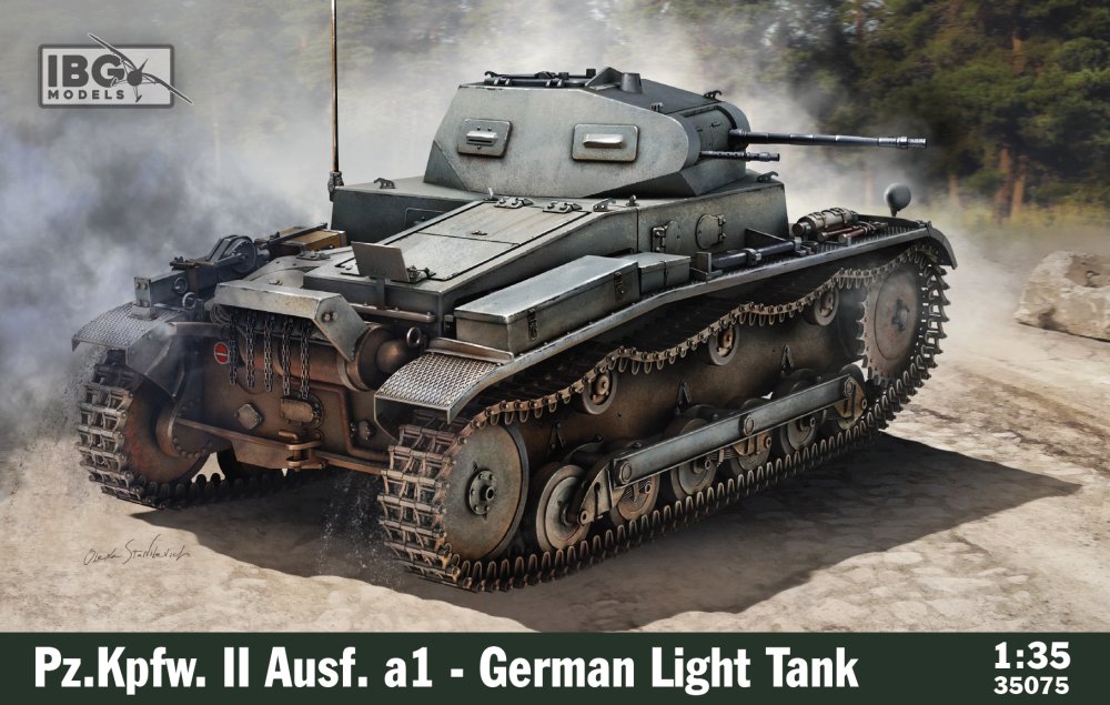 1/35 Pz.Kpfw. II Ausf. A1 - German Light Tank