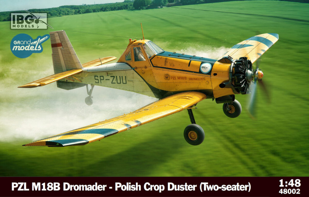 1/48 PZL M18B Dromader Polish Crop Duster (2-seat)