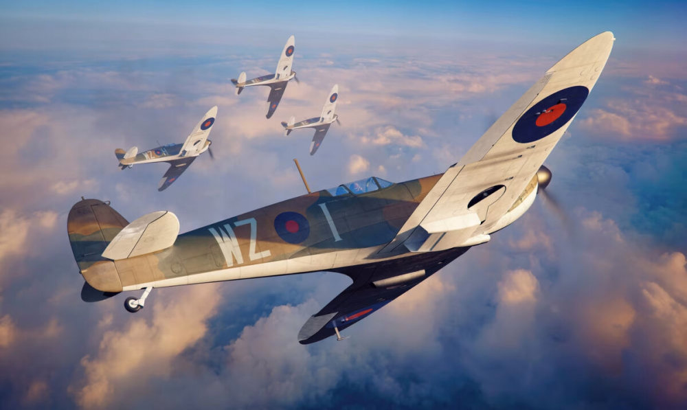 1:72 Supermarine Spitfire Mk.I Early Beginning of the Saga