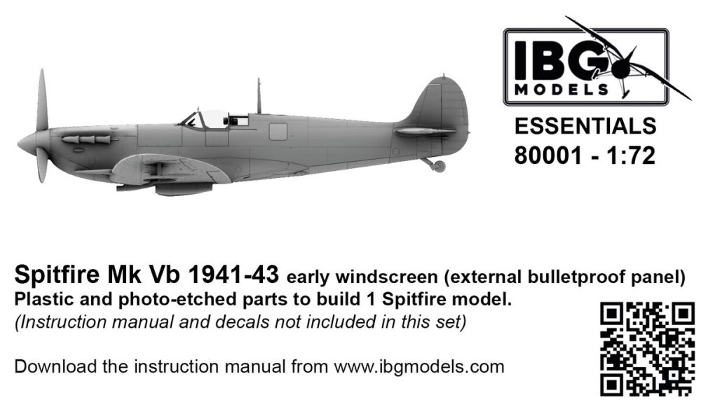 1/72 Spitfire Mk.Vb 1941-43 early w. (ESSENTIALS)
