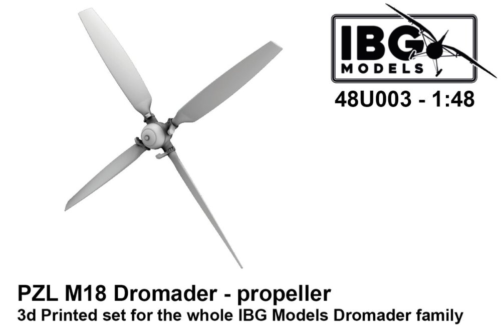 1/48 PZL M18 Dromader - Propeller (IBG)