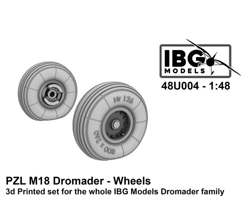 1/48 PZL M18 Dromader - Wheels (IBG)