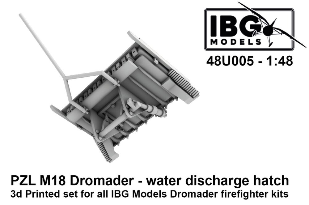 1/48 PZL M18 Dromader Water Discharge Hatch (IBG)