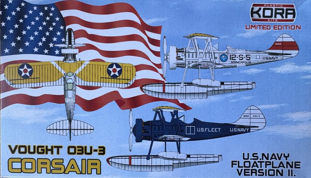 1/72 Vought O3U-3 Corsair FLOATPLANE version II.