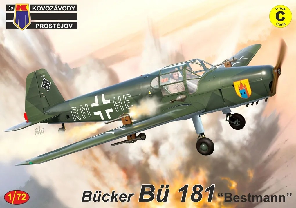 1/72 Bücker Bü 181 'Bestmann' (4x camo)