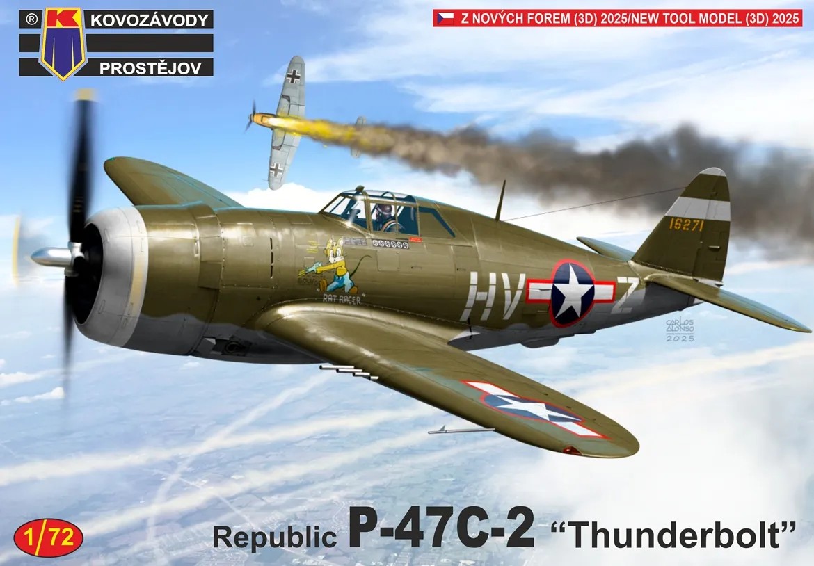 1/72 Republic P-47C-2 'Thunderbolt' (3x camo)