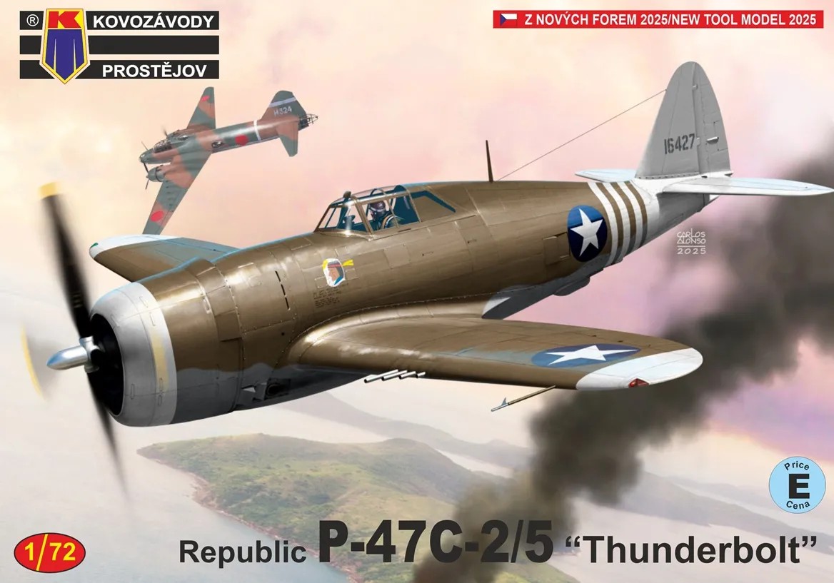 1/72 Republic P-47C-2/5 'Thunderbolt' (3x camo)