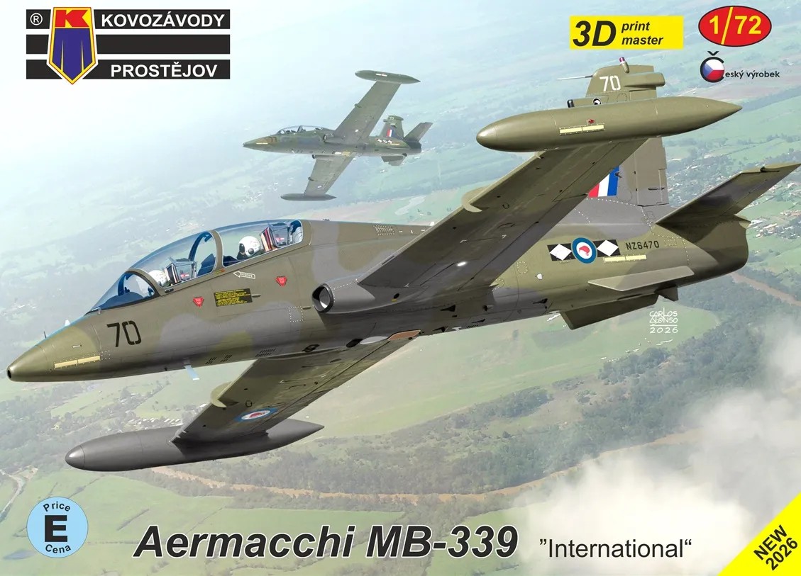 1/72 Aermacchi MB-339 International (3x camo)