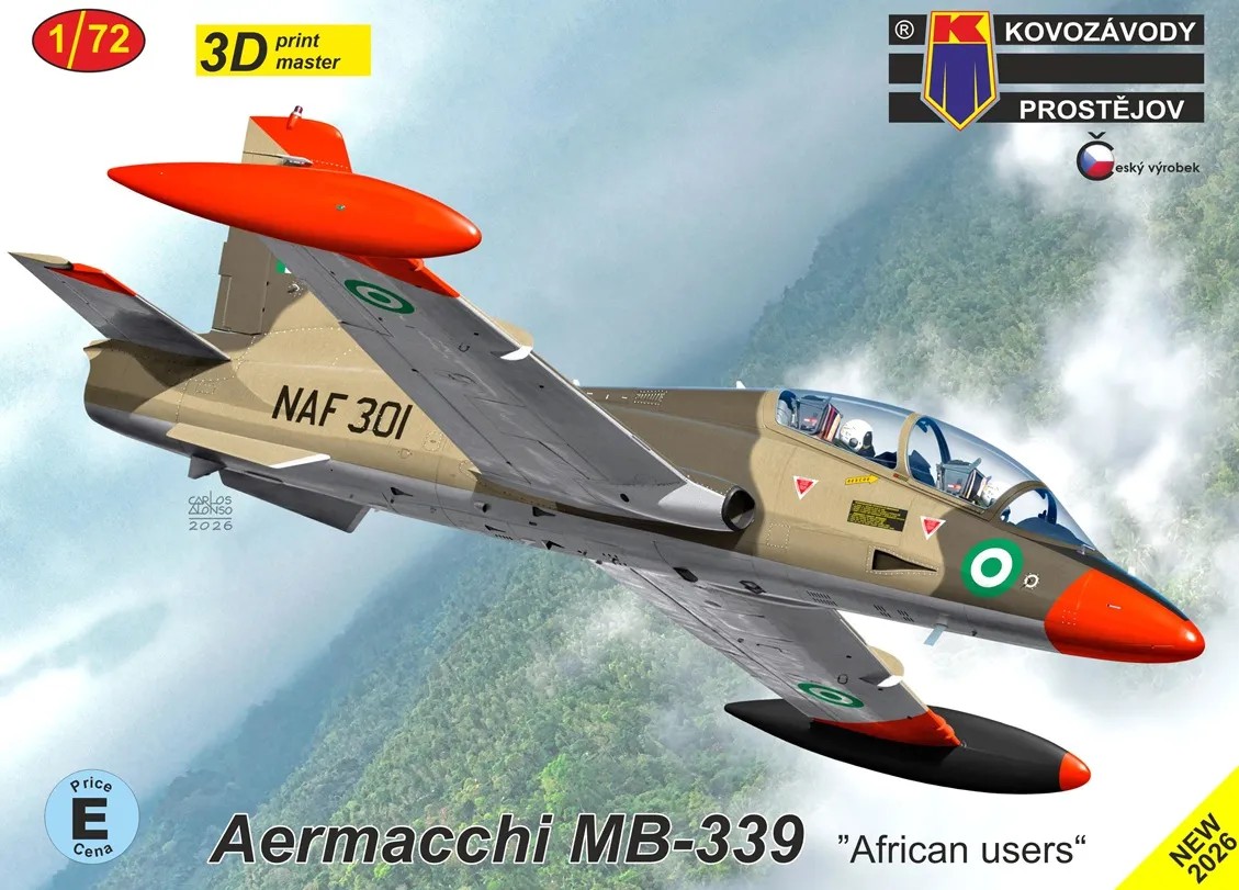 1/72 Aermacchi MB-339 African users (3x camo)