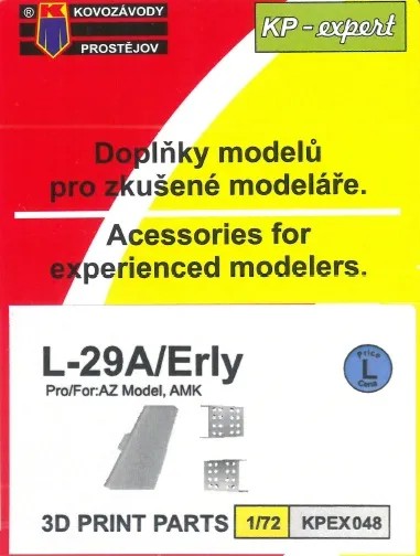 1/72 L-29A/early 3D parts (AMK/AZ)