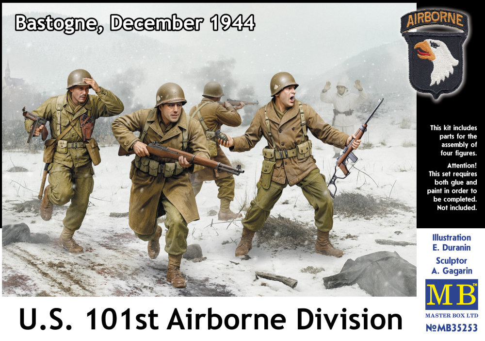 1/35 U.S. 101st Airborne Division, Bastogne 1944