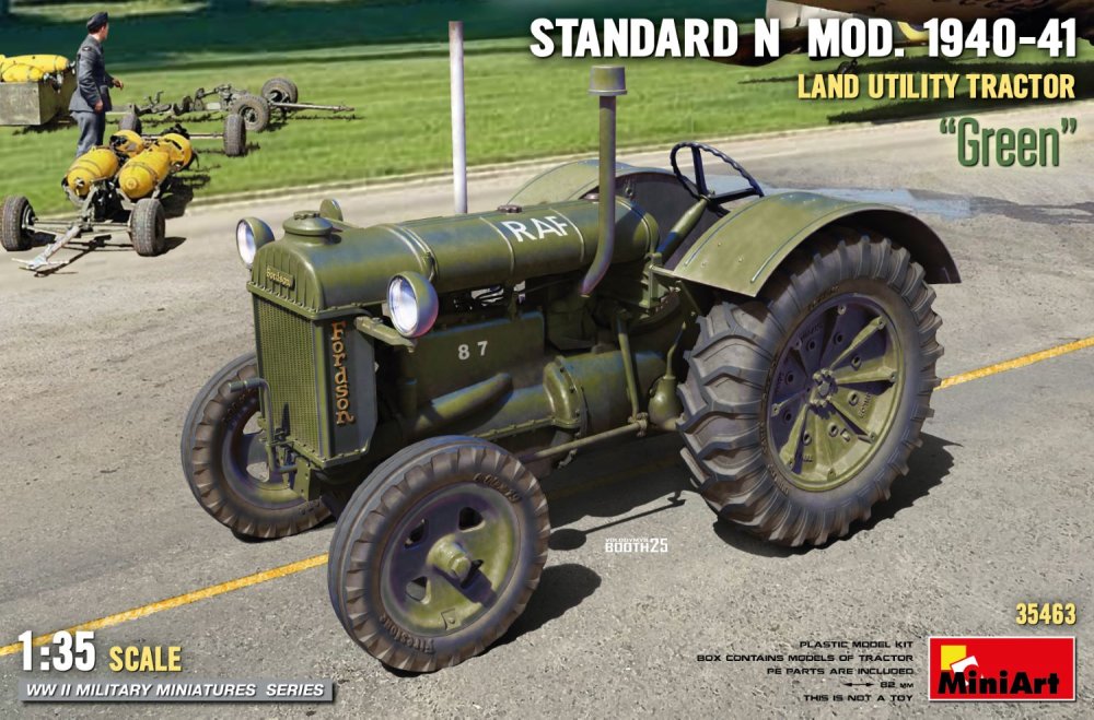 1/35 Land Utility Tractor Stnd N Green Mod.1940-41