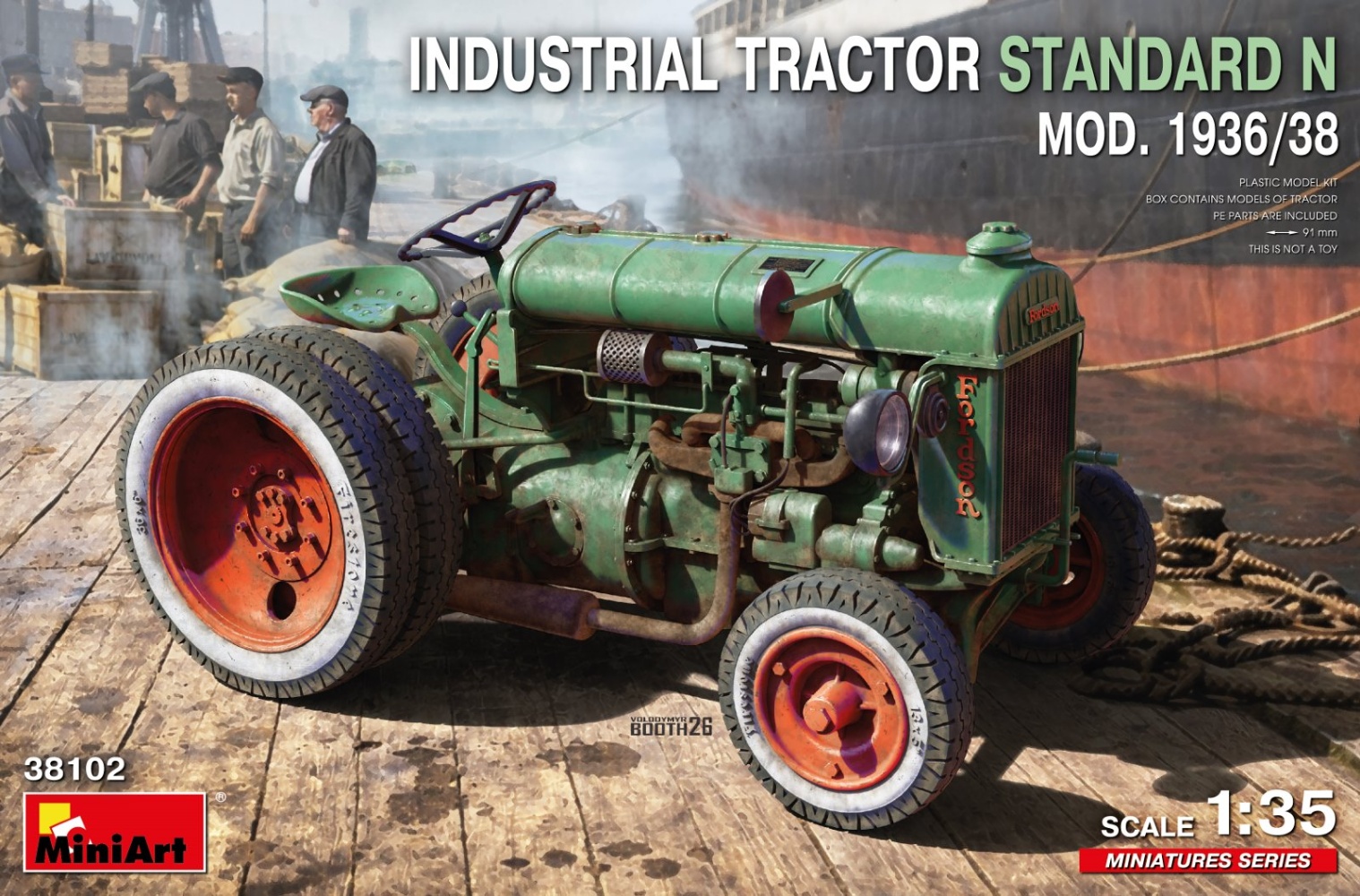 1:35 Industrial Tractor Standard N Mod.1936/38