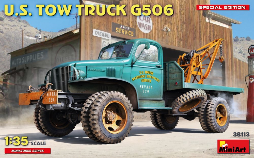 1:35 US Tow Truck G506, Special Edition