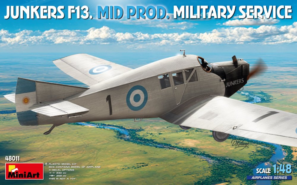 1:48 Junkers F13 Mid Prod. Military Service