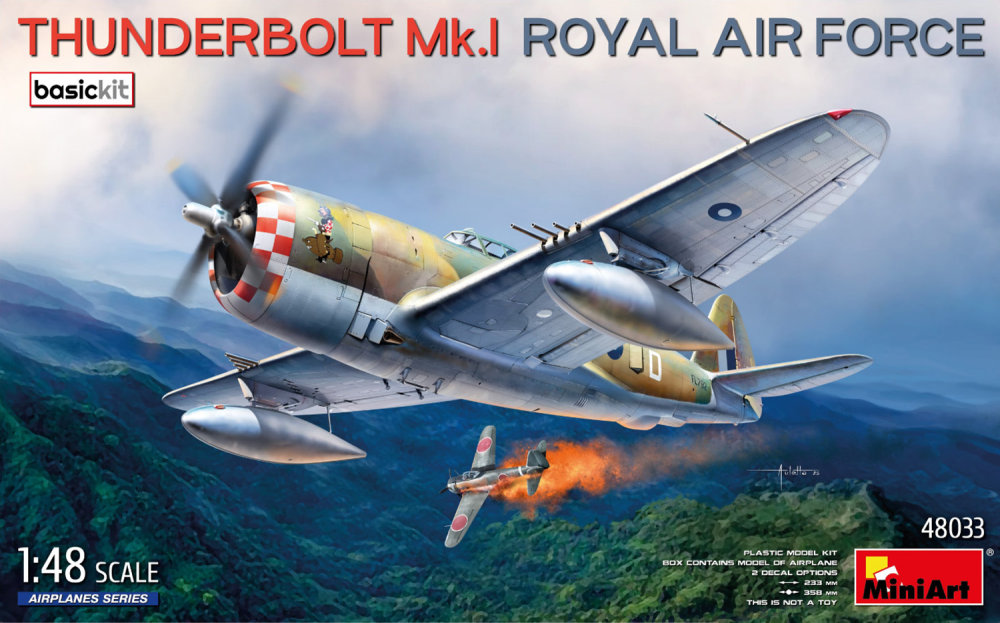 1:48 Thunderbolt Mk.I Royal Air Force (BASIC KIT)