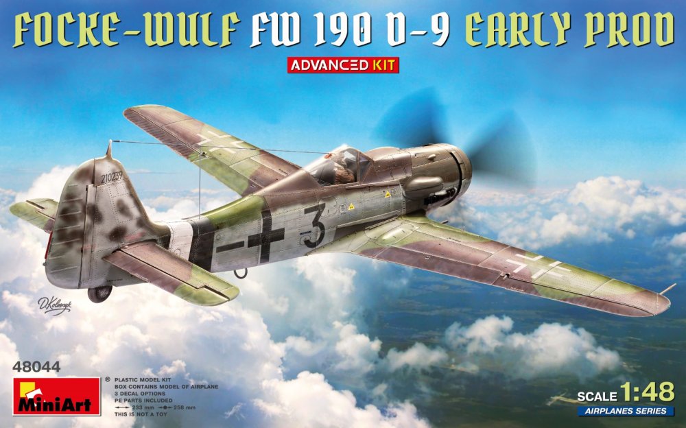 1:48 Focke-Wulf Fw 190D-9 Early (Advanced Kit)