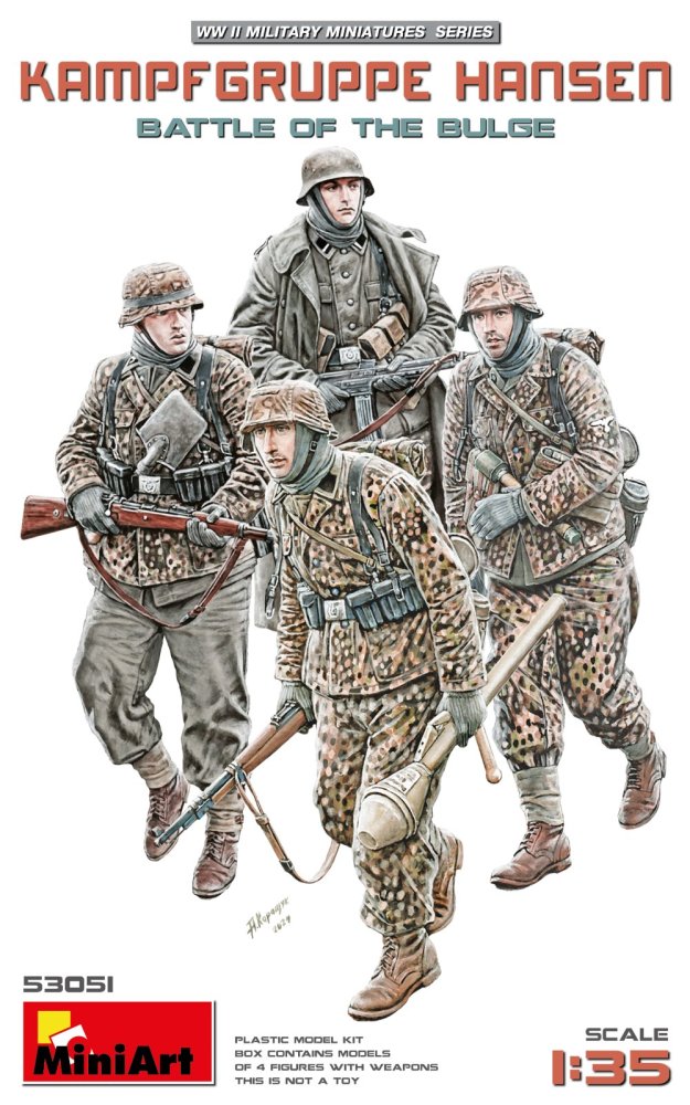 1:35 Kampfgruppe Hansen, Battle of the Bulge