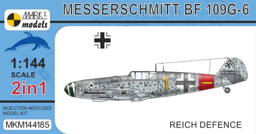 1/144 Bf 109G-6 'Reich Defence' (2-in-1)