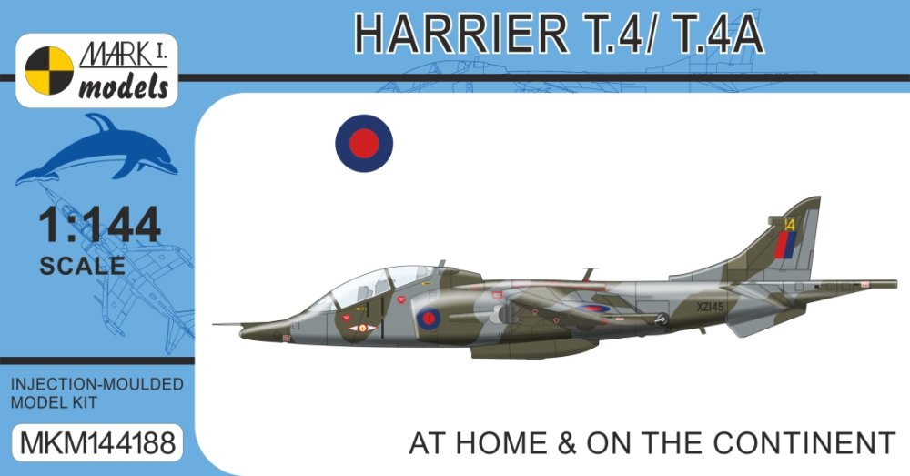1/144 Harrier T.4/4A 'At Home & On The Continent''