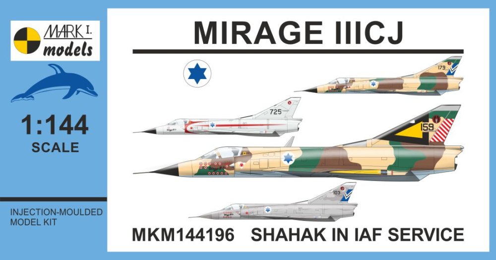 1/144 Mirage IIICJ Shahak in IAF Service