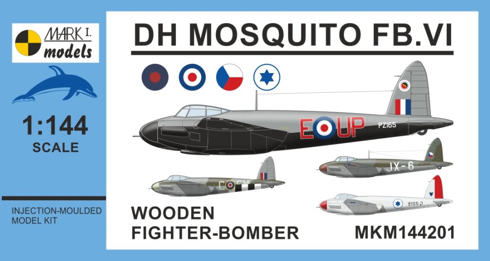 1/144 Mosquito FB.VI Wooden Fighter-Bomber