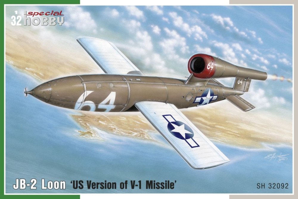 1/32 JB-2 Loon 'US Version of V-1 Missile'