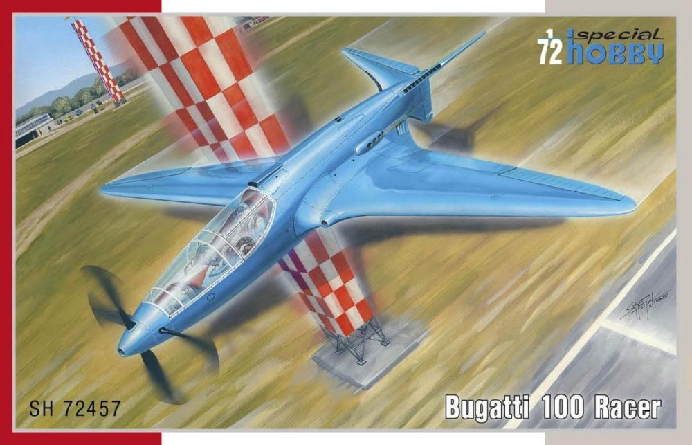 1/72 Bugatti 100 Racer 'French Racer Plane'