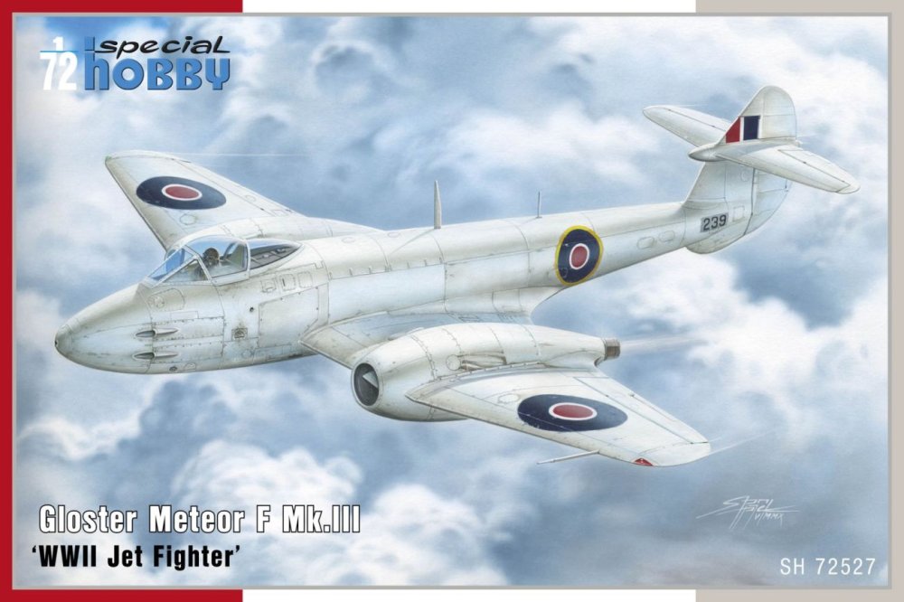 1/72 Gloster Meteor F Mk.III 'WWII Jet Fighter'