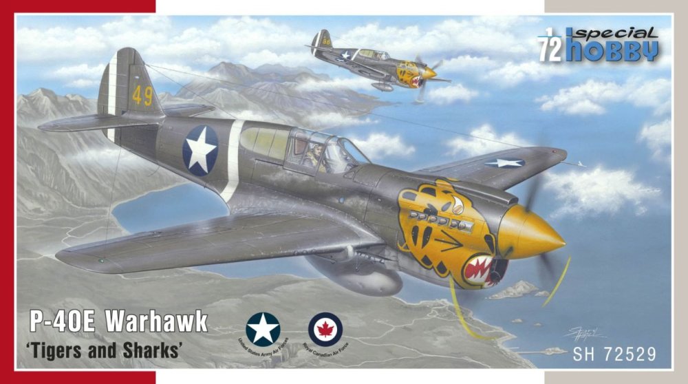 1/72 P-40E Warhawk 'Tigers and Sharks'