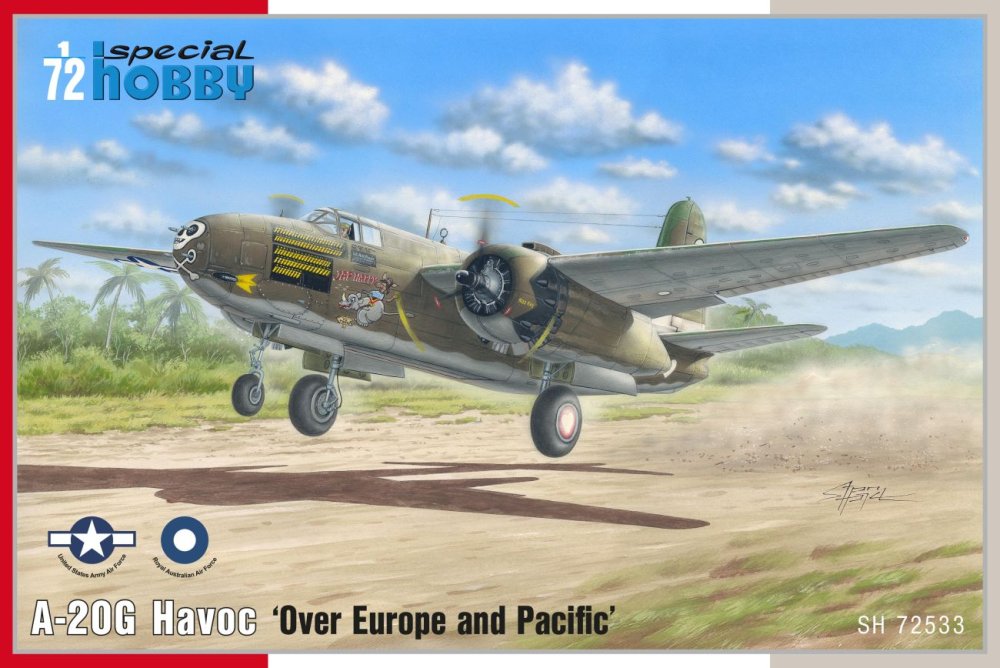 1/72 A-20G Havoc 'Over Europe and Pacific'