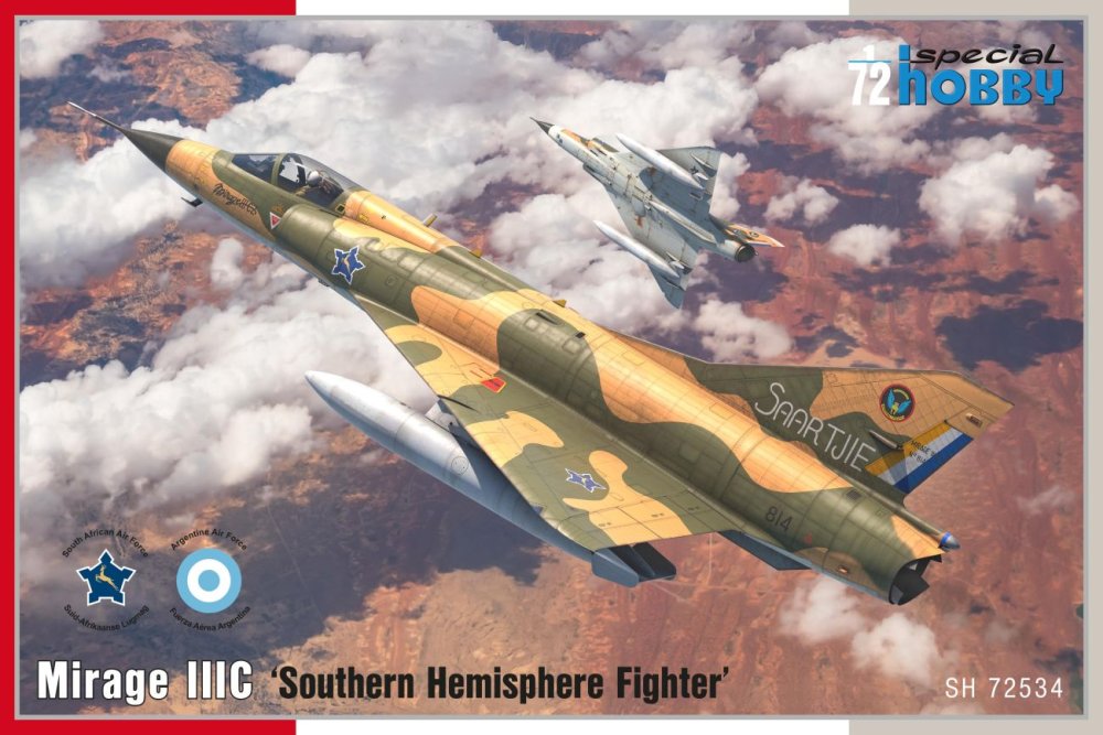 1/72 Mirage IIIC 'Southern Hemisphere Fighter'