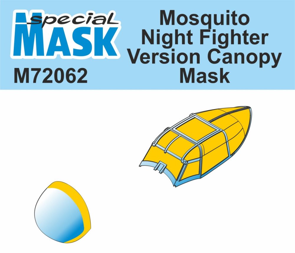 1/72 Mask for Mosquito NF version (SP.HOBBY)