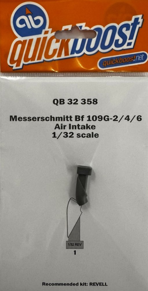 1/32 Bf 109G-2/4/6 air intake (REV)