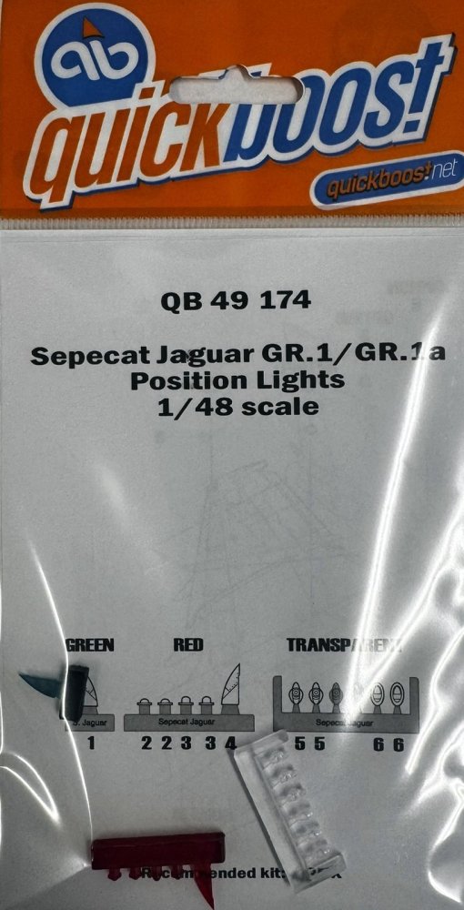 1/48 Sepecat Jaguar GR.1/GR.1a posit.lights (AIRF)