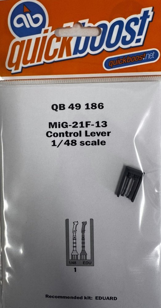 1/48 MiG-21F-13 control lever (EDU)