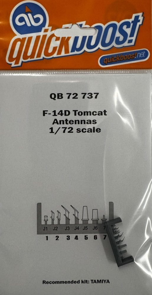 1/72 F-14D Tomcat antennas (TAM)