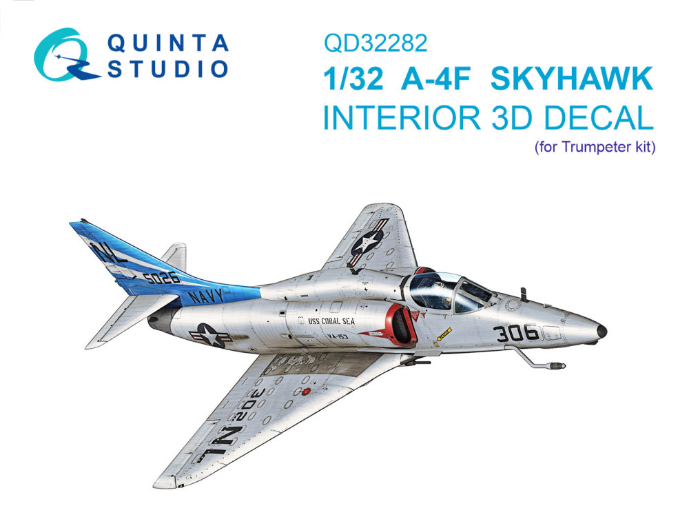 1/32 A-4F Skyhawk 3D-Print&col.Int.(TRUMP)