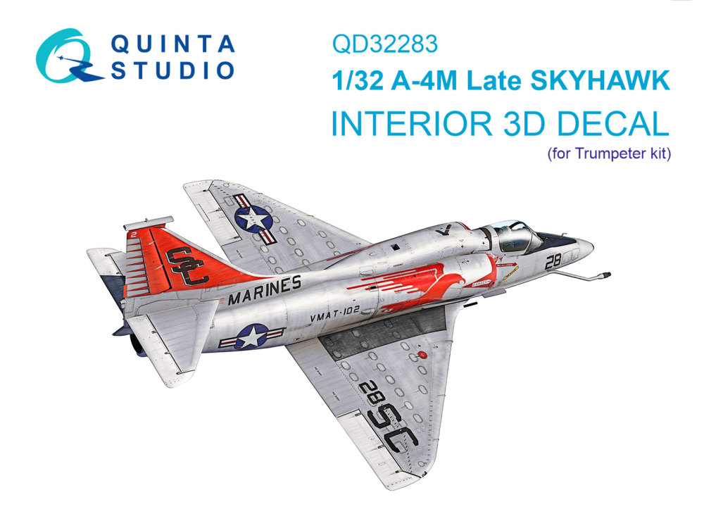 1/32 A-4M Late Skyhawk 3D-Print&col.Int.(TRUMP)