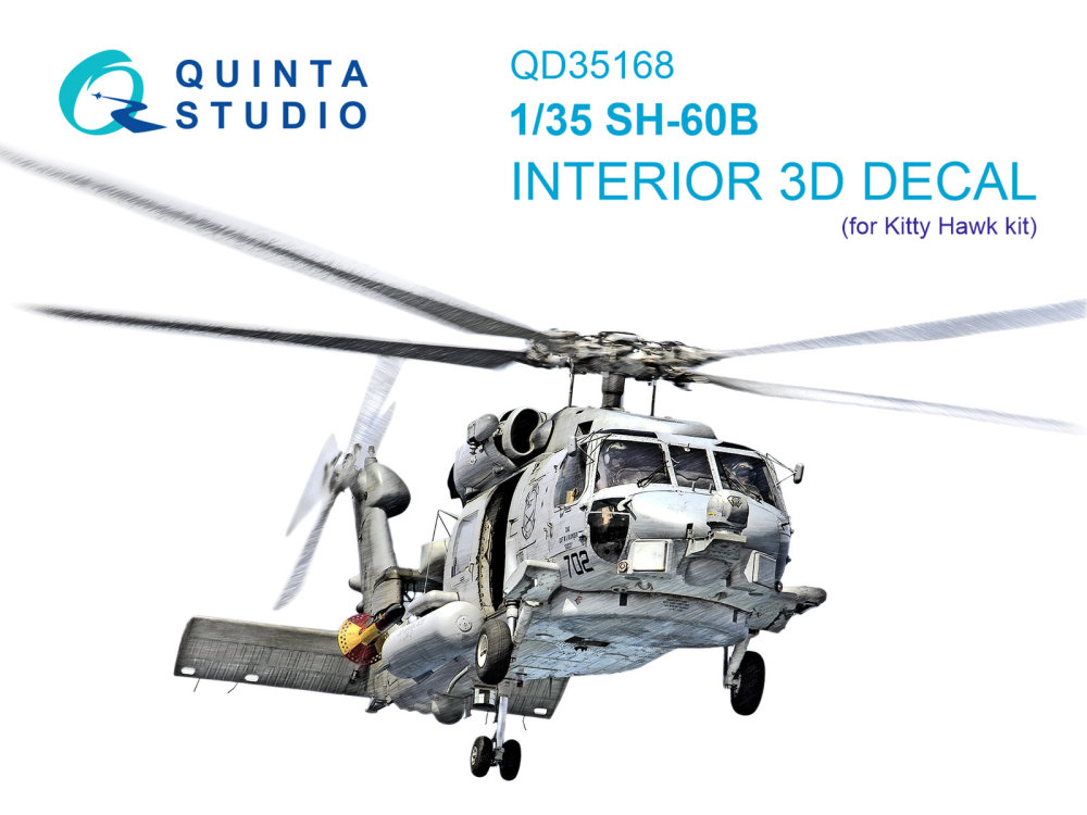 1/35 SH-60B Seahawk 3D-Print&col.Inter. (KITTYH)