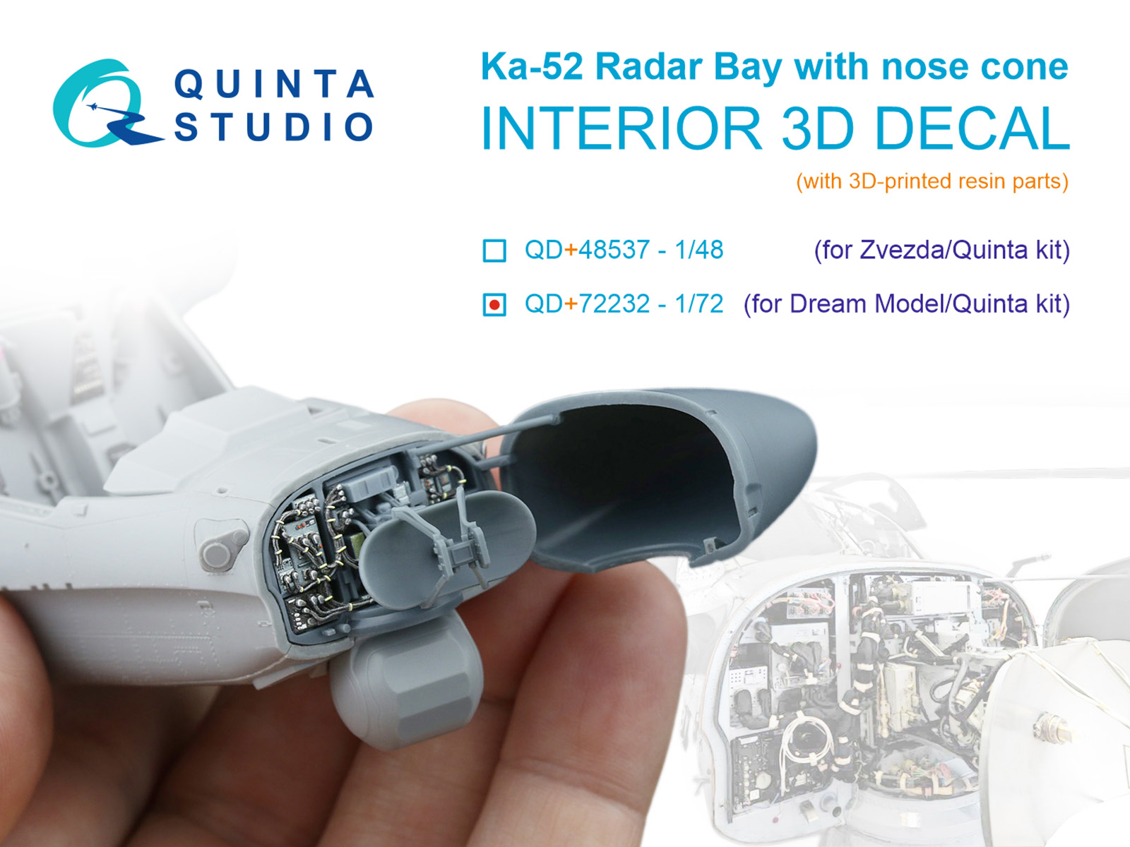 1/72 Ka-52 radar bay (DREAM M./Quinta)