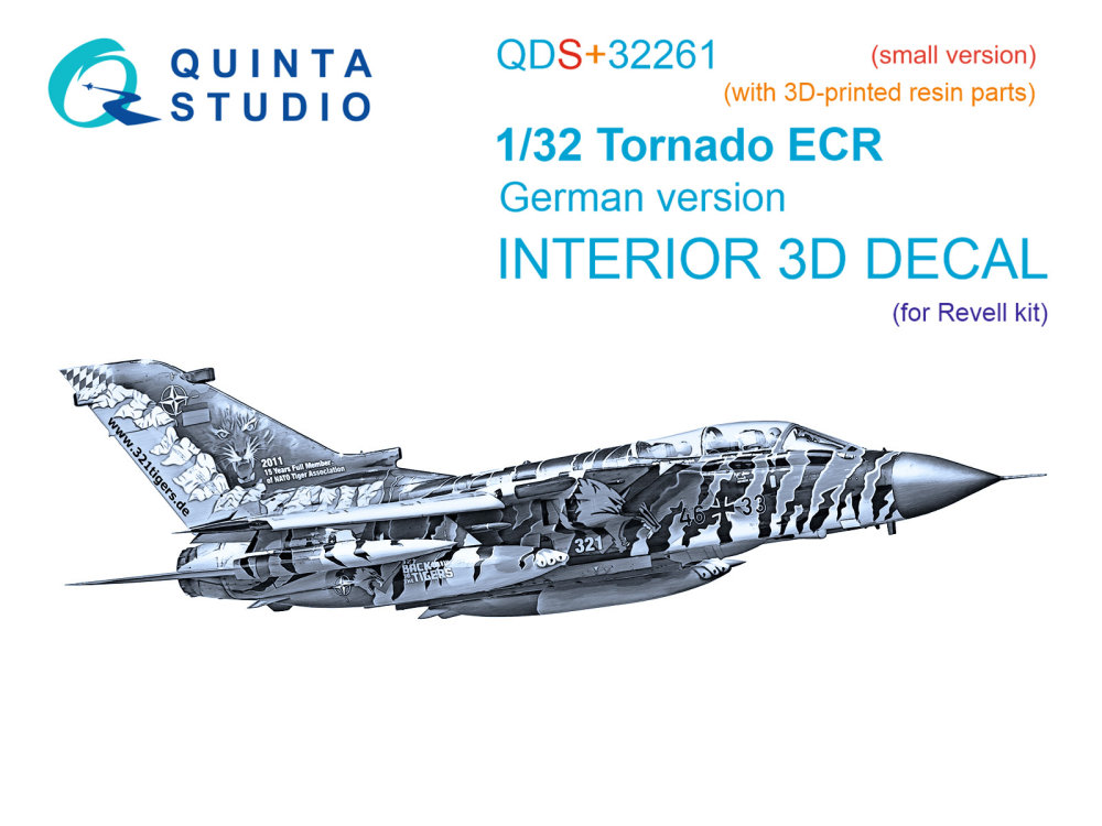 1/32 Tornado ECR German 3D&col.Int.(REV) SMALL