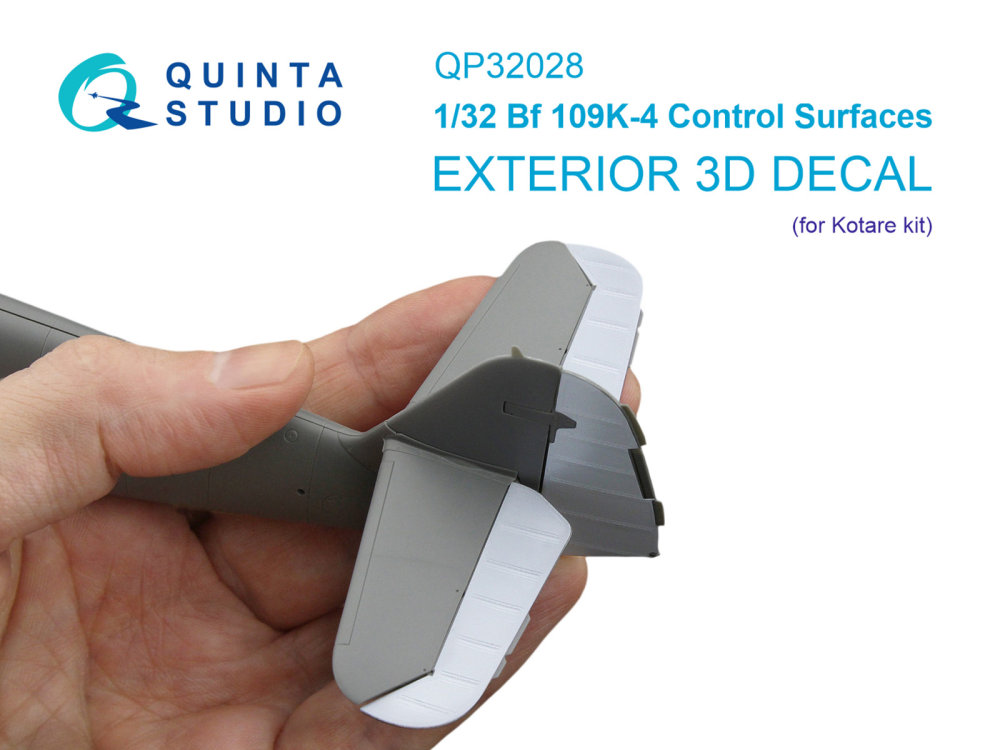 1/32 Control surfaces for Bf 109K-4 (KOTARE)