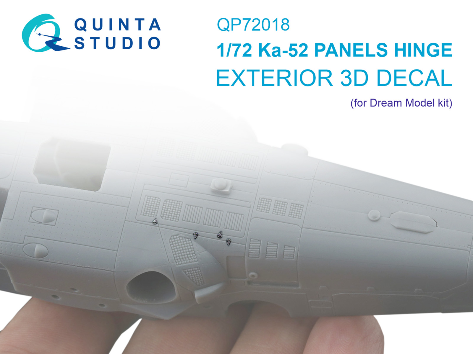 1/72 Ka-52 Panels Hinge (DREAM M./QNT)