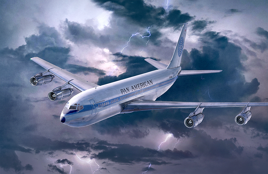 1:144 Boeing 707-321 ″Pan American″
