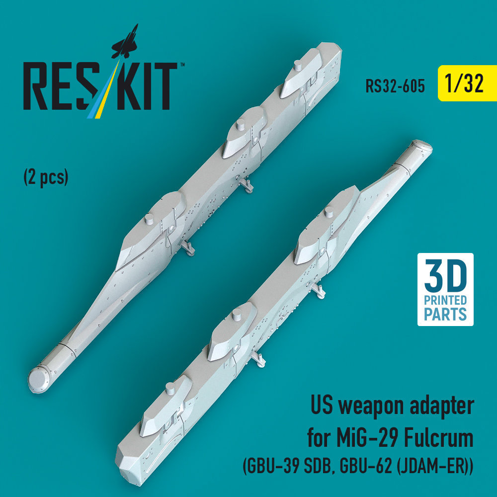 1/32 US weapon adapter for MiG-29 Fulcrum (2 pcs.)