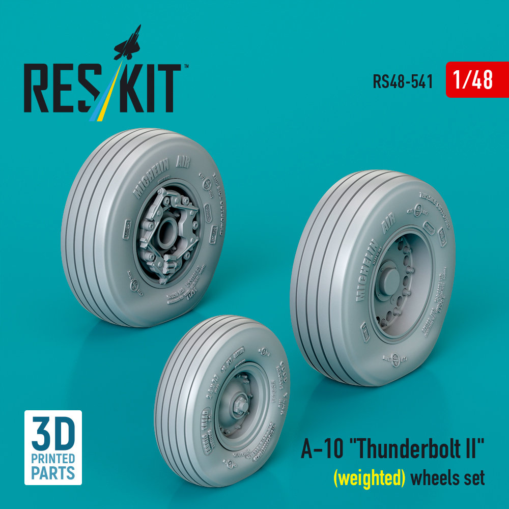1/48 A-10 'Thunderbolt' wheels set (weighted)