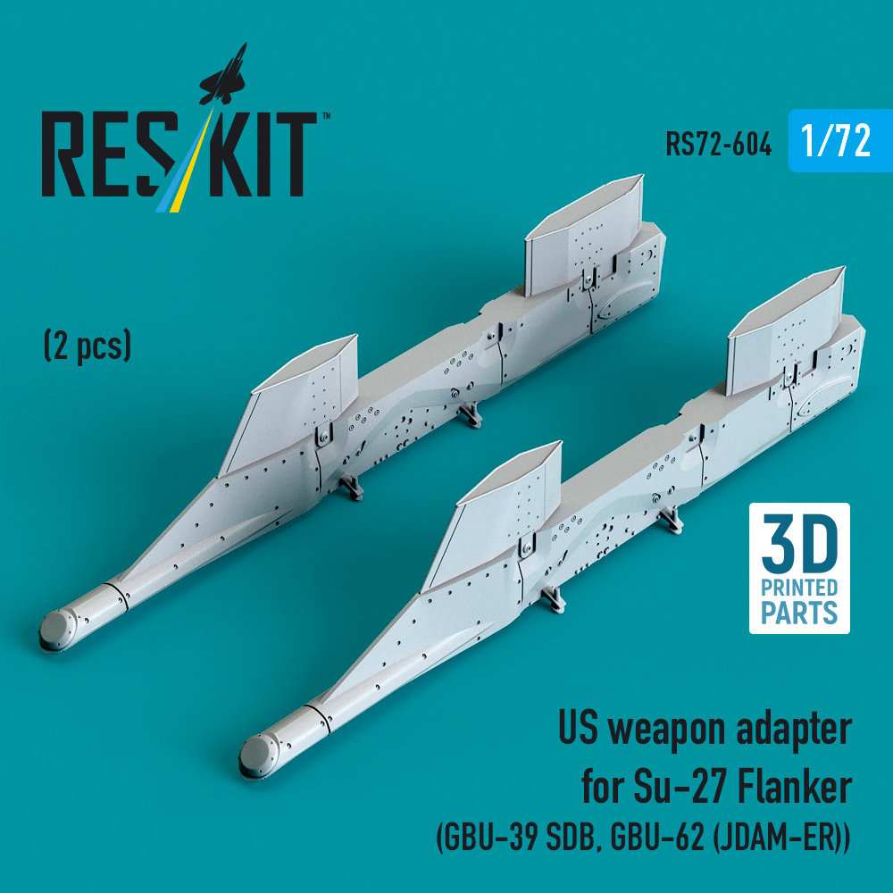 1/72 US weapon adapter for Su-27 Flanker (2 pcs.)