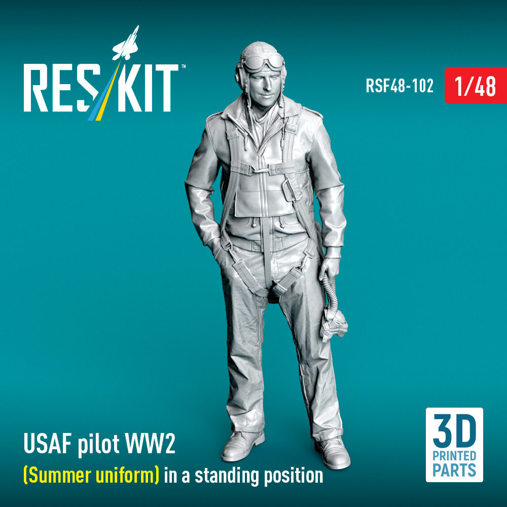 1/48 USAF pilot WW2 (Summer uniform) 